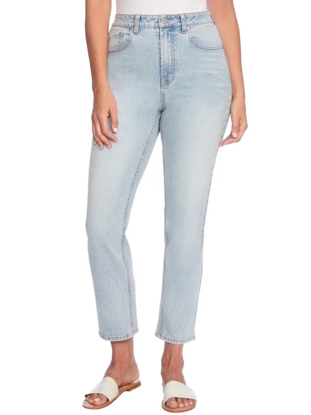 FRYE Straight Leg Ankle Jeans
